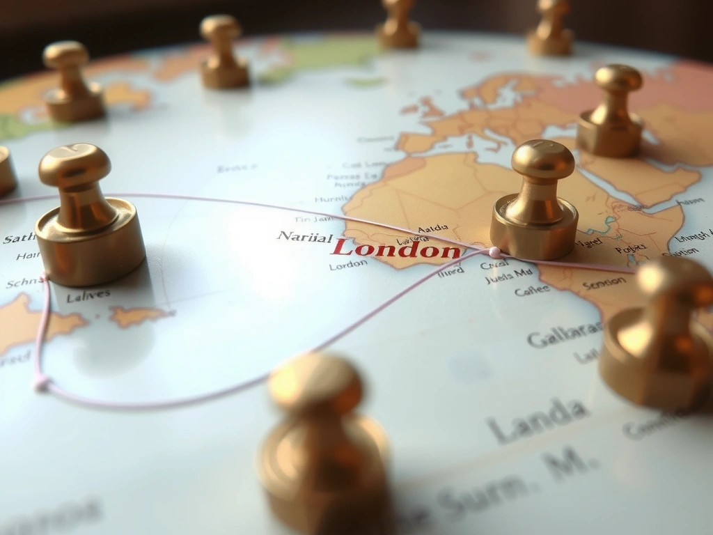 Editorial Map Visual